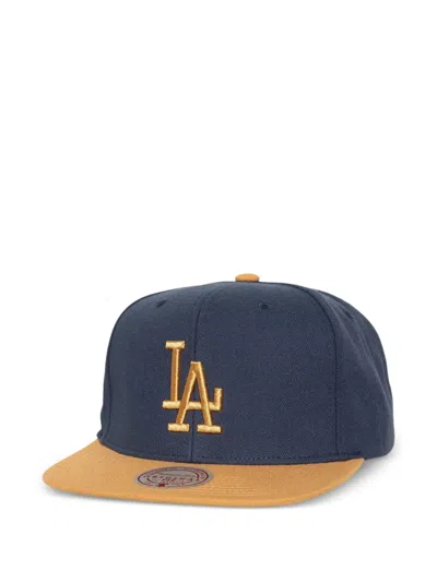 Mitchell & Ness Los Angeles Dodgers Work It Cap In Blue