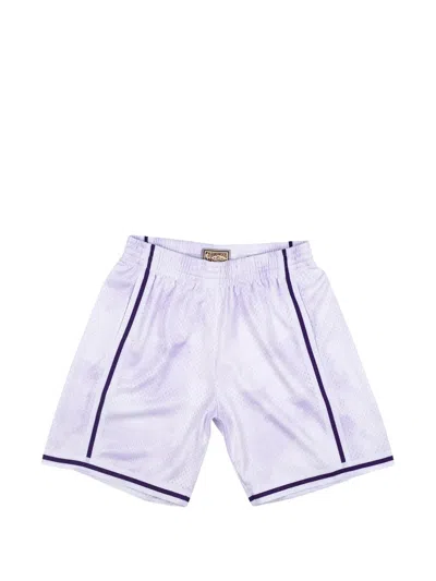Mitchell & Ness Los Angeles Lakers 1996 Cloudy Skies Shorts In Purple
