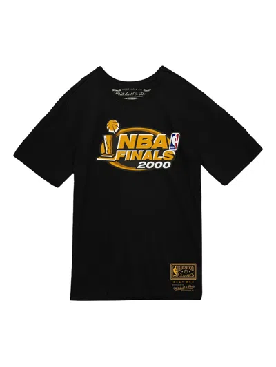 Mitchell & Ness Los Angeles Lakers 2000 "finals" T-shirt In Black