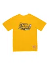 Mitchell & Ness Los Angeles Lakers 2001 "finals" T-shirt In Yellow