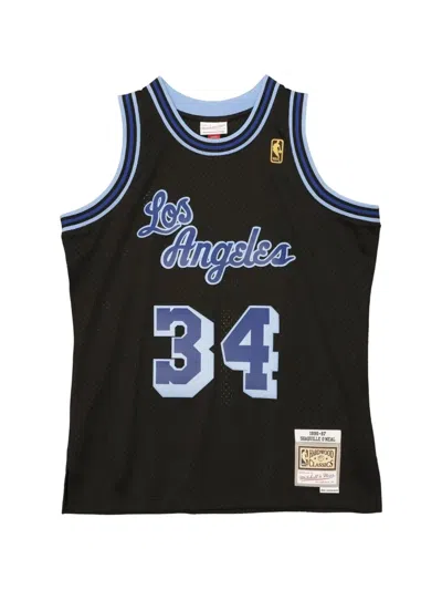 Mitchell & Ness Los Angeles Lakers Shaquille O'neal Tank Top In Black