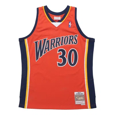 Mitchell & Ness M&n G2 2nd Gen Swingman Retro Jersey Warriors 0910 #30  Stephen Curry In Red