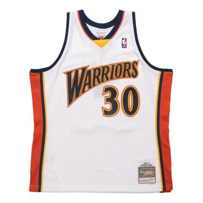 Mitchell & Ness M&n G2 Swingman Warriors '0910 #30'  Stephen Curry In White