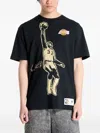 Mitchell & Ness Magic Johnson Graphic T-shirt In Black