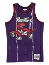 Mitchell & Ness Mcgrady Lightning-bolt Jersey In Purple