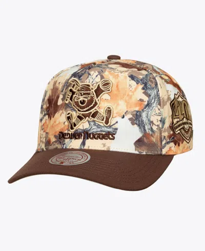Mitchell & Ness Men's And Women's Camo Denver Nuggets Leaf Camo Pro Adjustable Hat In Transparent