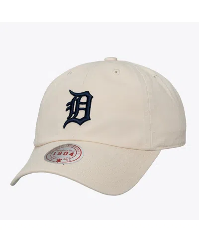Mitchell & Ness Men's And Women's Cream Detroit Tigers Off-season 1904 Strapback Adjustable Hat In Neutral