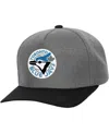 Mitchell & Ness Men's And Women's Gray Toronto Blue Jays Basic Coop Pro Adjustable Hat