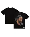 Mitchell & Ness Men's And Women's Men's Jalen Brunson Black Nba Real Big Face Player T-shirt