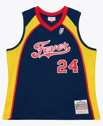 Mitchell & Ness Men's And Women's Tamika Catchings Navy Indiana Fever Court Origins Swingman Jersey In Blue