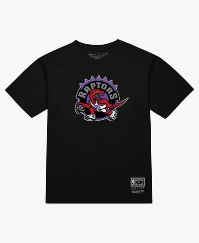 Mitchell & Ness Men's And Women's Toronto Raptors Hardwood Classics Arch T-shirt In Black