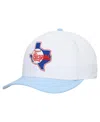 Mitchell & Ness Men's And Women'sâ Gray Texas Rangers Basic Coop Pro Adjustable Hat In Gray