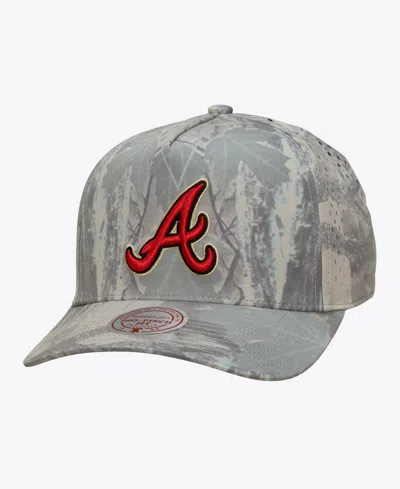 Mitchell & Ness Men's Atlanta Braves Perfect Pro Pinch Adjustable Baseball Cap In Green
