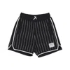 Mitchell & Ness Men's Basketball Shorts Branded Pinstripe Game Day 2.0 Shorts Black In Black