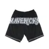 Mitchell & Ness Men's Basketball Shorts Nba Big Face 3.0 Fashion Short Hardwood Classics Dalmav In Black