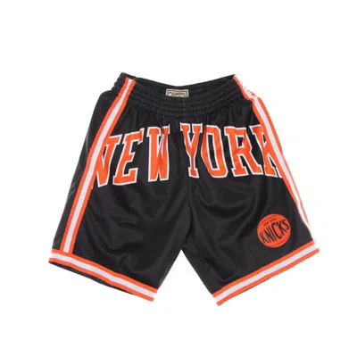 Mitchell & Ness Men's Basketball Shorts Nba Big Face Blown Out Fashion Short Hardwood Classics Neykni Black/original