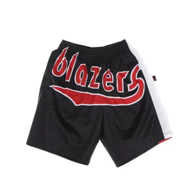 Mitchell & Ness Men's Basketball Shorts Nba Big Face Blown Out Fashion Short Hardwood Classics Porbla Black/original