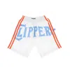 Mitchell & Ness Men's Basketball Shorts Nba Big Face Blown Out Fashion Short Hardwood Classics Sadcli White/original In White
