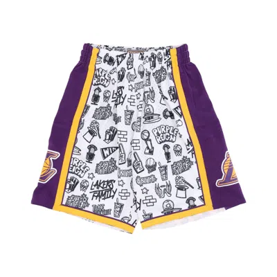 Mitchell & Ness NBA Doodle Swingman Shorts Toronto Raptors 1998