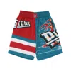 Mitchell & Ness Men's Basketball Shorts Nba Jumbotron 3.0 Shorts Detpis Multi/white In Multi
