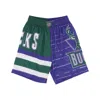 Mitchell & Ness Men's Basketball Shorts Nba Jumbotron 3.0 Shorts Milbuc Multi/white In Multi