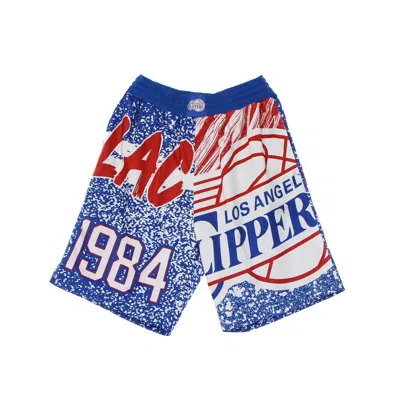 Mitchell & Ness Men's Basketball Shorts Nba Jumbotron Sublimated Mesh Shorts Hardwood Classics Loscli Royal/original In Multi