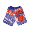 Mitchell & Ness Men's Basketball Shorts Nba Jumbotron Sublimated Mesh Shorts Hardwood Classics Neykni Royal/original In Multi