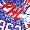 Mitchell & Ness Men's Basketball Shorts Nba Jumbotron Sublimated Mesh Shorts Hardwood Classics Phi76e Royal/original In Blue