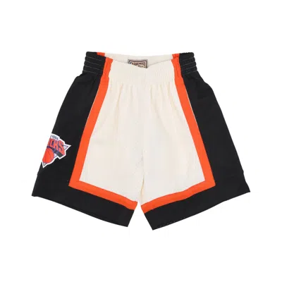 Mitchell & Ness Men's Basketball Shorts Nba Off White Team Color Swingman Shorts Hardwood Classics 1996 Neykni