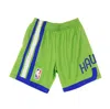 Mitchell & Ness Men's Basketball Shorts Nba Swingman Short Hardwood Classics 1970 Atlhaw Alternate In Green