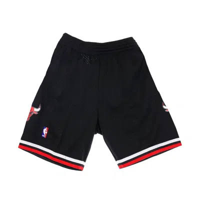 Mitchell & Ness Men's Basketball Shorts Nba Swingman Short Hardwood Classics 1997-98 Chibul Alternate Original Team  In Black