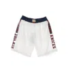 Mitchell & Ness Men's Basketball Shorts Nba Team Heritage Shorts 1952-82 Neykni In White