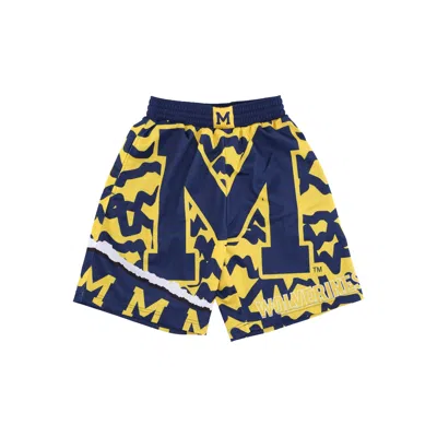 Mitchell & Ness Men's Basketball Shorts Ncaa Jumbotron 2.0 Sublimated Short Msuspa Original Team Colors