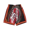 Mitchell & Ness Men's Basketball Shorts Nfl Big Face 7.0 Fashion Short Saf49e Black In Black