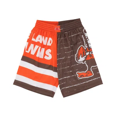 Mitchell & Ness Men's Basketball Shorts Nfl Jumbotron 3.0 Shorts Clebro Multi/white