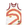 Mitchell & Ness Men's Basketball Tank Top Nba Big Face Jersey Atlhaw In Multi