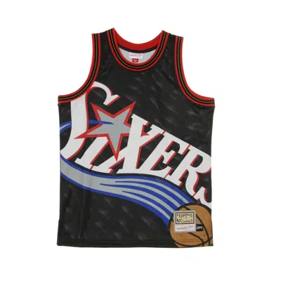 Mitchell & Ness Men's Basketball Tank Top Nba Big Face Jersey Phi76e In Multi