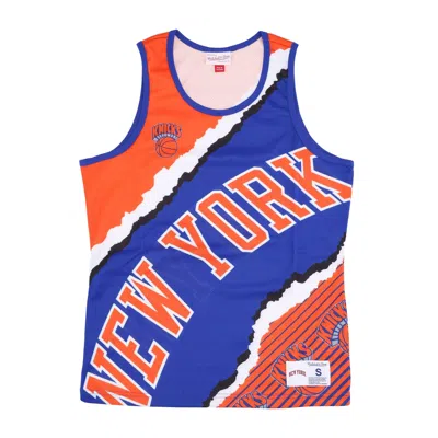 Mitchell & Ness Men's Basketball Tank Top Nba Jumbotron 2.0 Mesh Tank Hardwood Classics Neykni In Multi