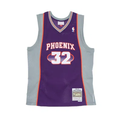 Mitchell & Ness Men's Basketball Tank Top Nba Swingman Jersey Hardwood Classics No 32 Amar'e Stoudemire 2002-03 Phos In Purple/original Team Colors