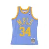 Mitchell & Ness Men's Basketball Tank Top Nba Swingman Jersey Hardwood Classics No 34 Shaquille O'neal 2001-02 Losla In Original Team Colors