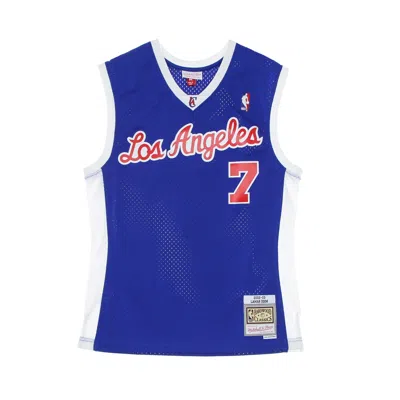 Mitchell & Ness Men's Basketball Tank Top Nba Swingman Jersey Hardwood Classics No 7 Lamar Odom 2002-03 Loscli Origi In Original Team Colors