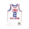 Mitchell & Ness Men's Basketball Tank Top Nba Swingman Jersey Hardwood Classics No.2 Moses Malone All Star Game East In White