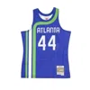 Mitchell & Ness Men's Basketball Tank Top Nba Swingman Jersey Pete Maravich No.44 1971-72 Atlhaw Road In Original Team Colors