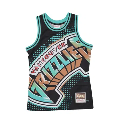 Mitchell & Ness Men's Basketball Vest Nba Big Face 7.0 Fashion Tank Vangri Black