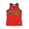 Mitchell & Ness Men's Basketball Vest Nba Team Heritage Tank 1973-86 Milbuc In Red