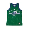 Mitchell & Ness Men's Basketball Vest Nba Team Heritage Tank 1980-2009 Dalmav In Green