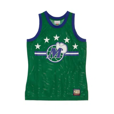 Mitchell & Ness Men's Basketball Vest Nba Team Heritage Tank 1980-2009 Dalmav In Green