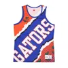 Mitchell & Ness Men's Basketball Vest Ncaa Jumbotron 2.0 Mesh Tank Flogat Original Team Colors In Multi