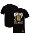 Mitchell & Ness Black Boston Bruins Local Food T-shirt In Black