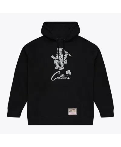 Mitchell & Ness Black Boston Celtics Chrome Hoodie